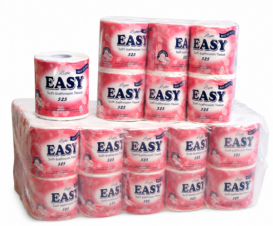 Individually Wrapped Toilet paper roll 2 ply 525 sheets Hotel R&B Eco
